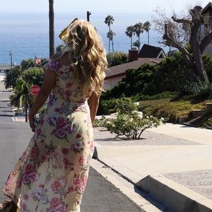 Floral Maxi dress (USED)